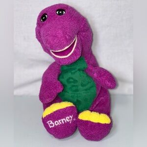 Vintage 1992 Barney Beanie Plush Made By Lyons &‎ Golden Bear Co